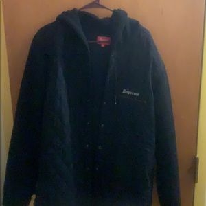 XL black supreme jacket